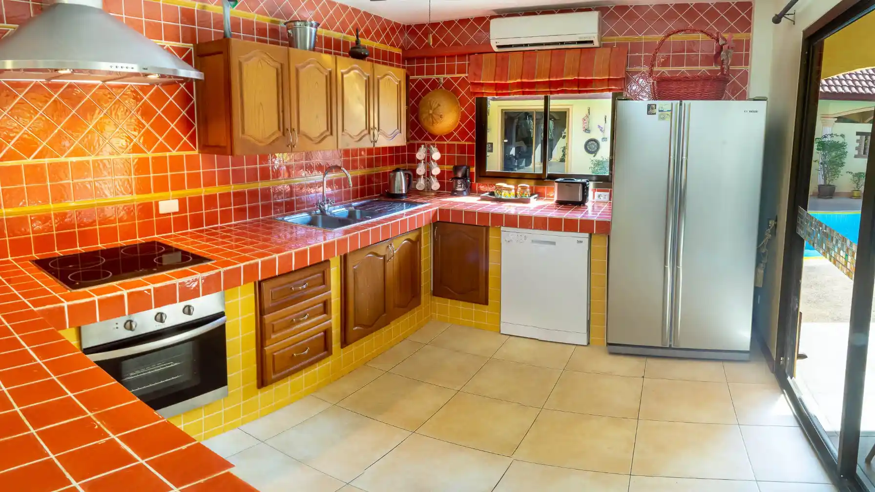 The Coconuts Villa kitchen — dishwasher and appliances